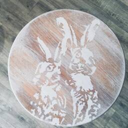 4 X Country Hare Bar Stools - thumbnail 2