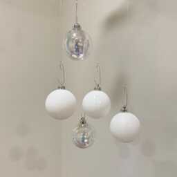 Hanging Christmas Tree, Diy Tree Mobile Kit Ornament Hanger, Storage Bag - thumbnail 4
