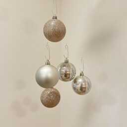 Hanging Christmas Tree, Diy Tree Mobile Kit Ornament Hanger, Storage Bag - thumbnail 3