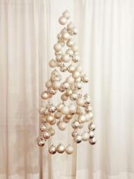 Hanging Christmas Tree, Diy Tree Mobile Kit Ornament Hanger, Storage Bag - thumbnail 1