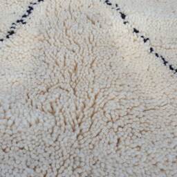 Moroccan Rug Beni Ourain Handmade 100% Wool 10 X 7, 3 Feet - thumbnail 3