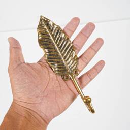 Unique Leaf Bronze Hook, 7 - thumbnail 4