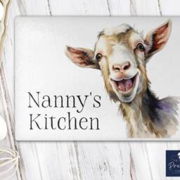 Personalised Goat Cushion - Cheeky Mothers Day Gift For Her Funny Homeware - thumbnail 3