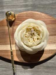 Handmade Rose Beeswax Candle Natural Honey Aroma, Home Decor Gift