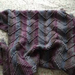 Multicolored Blanket/Throw - thumbnail 3