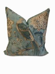 Thibaut Villeneuve Anna French Manor Collection Bl Double Sided Cushion Cover Pillow Cover - thumbnail 1