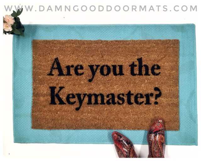 Are You The Keymaster? - Ghostbusters Doormat Damn Good Doormats 0+ - image 1