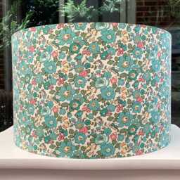 Liberty Betsy Floral Lampshade Yellow Pink Nursery Decor - thumbnail 3