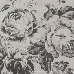 Cabbages & Roses Paris Rose Black Shabby Chic Cushion Pillow Cover - thumbnail 2