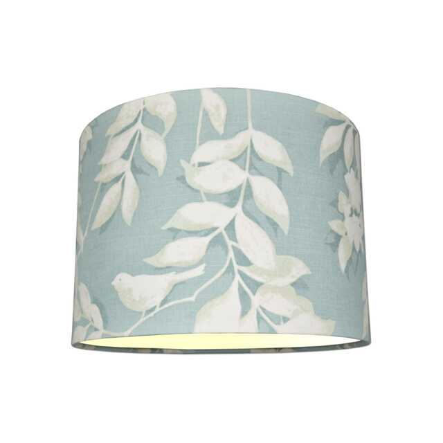 Lampshades in Laura Ashley Lockwood Duck Egg Fabric Vintage Handmade Various Sizes Free Delivery - image 1