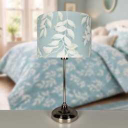 Lampshades in Laura Ashley Lockwood Duck Egg Fabric Vintage Handmade Various Sizes Free Delivery - thumbnail 3
