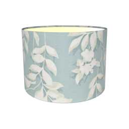 Lampshades in Laura Ashley Lockwood Duck Egg Fabric Vintage Handmade Various Sizes Free Delivery - thumbnail 2