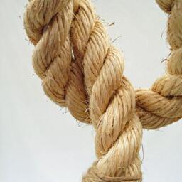 Decorative Nautical Sisal Rope/Eco Glass Globe Lamp Ceiling Light - thumbnail 4