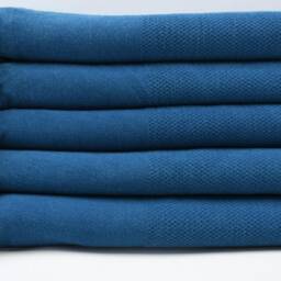 "stone Washed Towel, Teal Color Towel, 33""x65" - thumbnail 3