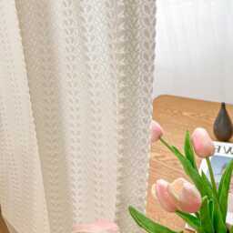 Custom Curtains Wheat Ears Net Sheer Voile Curtain For Bedroom Living Room - thumbnail 2