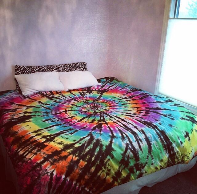 Handmade Tie Dye Duvet Cover Set - Hippie Boho Bedding Ultra Soft Cotton - image 1