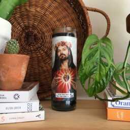 Saint Simon Neil Prayer Candle Scented Vegan Soy Wax, 120Hr - thumbnail 1