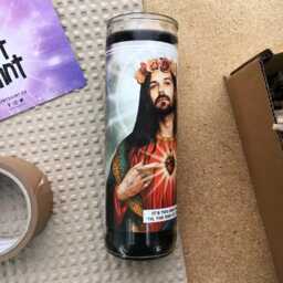 Saint Simon Neil Prayer Candle Scented Vegan Soy Wax, 120Hr - thumbnail 3