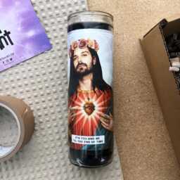Saint Simon Neil Prayer Candle Scented Vegan Soy Wax, 120Hr - thumbnail 2