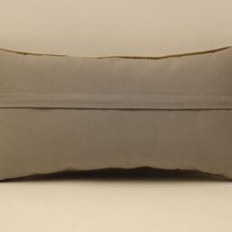 Vintage Turkish Kilim Pillow Cover, 10x20 Lumbar Cushion - thumbnail 4