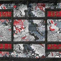 Oriental Weave Wall Hanging Pattern - Wide Table Runner - thumbnail 2