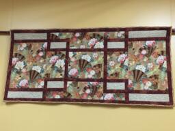 Oriental Weave Wall Hanging Pattern - Wide Table Runner - thumbnail 1