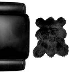 Plush Faux Fur Bear Rug - Shaggy Accent Rug, Usa Made - thumbnail 3