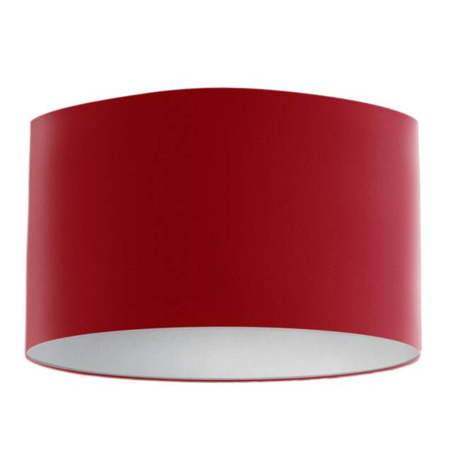 Velvet Lampshade - Claret With White Lining, Handmade Lampshades, Table Lamp Shade, Red - image 1
