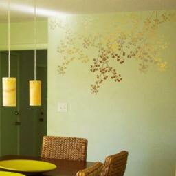 Weeping Cherry Stencil - Wall Art Stencil Instead Of Decals Easy To Use Wall Stencils For A Quick Room Update Floral Walls - thumbnail 3