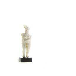 Abstract Ancient Greek Geometrical Female Statue Cycladic Art - thumbnail 3