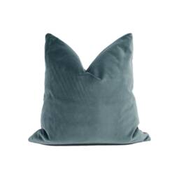Designers Guild - Varese Mist Luxurious Plush Cotton Velvet Cushion Cover Handmade Throw Pillow Designer Home D??cor - thumbnail 1