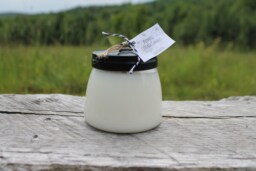 Handpoured 4Oz Pure Soy Candle Jar With Black Metal Lid-Vermont Cottage Candles - thumbnail 1