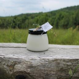 Handpoured 4Oz Pure Soy Candle Jar With Black Metal Lid-Vermont Cottage Candles - thumbnail 2