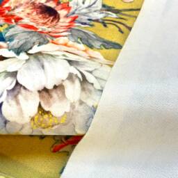 1130. Luxury Peacock On Yellow Velvet Cushion Cover, Various Sizes - thumbnail 3