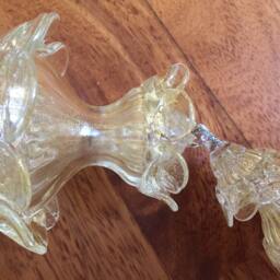 Final With Bow, Spare Parts For Chandeliers, in Transparent & Gold - thumbnail 3