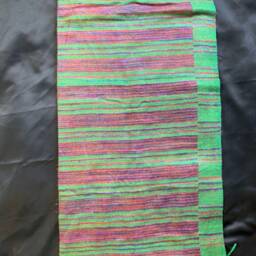 Warm Green Cosy Blanket 4 Parties Festivals & Snuggling. A Lovely Soft Touch, Very Warm, Nice & Lightweight Shawl Scarf Throw - thumbnail 2