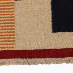 Handwoven Wool Kilim Runner Scandinavian Flatweave Rug, 3x10 Or 2.5x12 Ft - thumbnail 3
