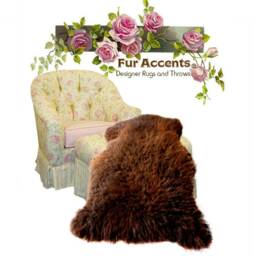 Plush Faux Fur Area Rug - Shaggy Icelandic Sheepskin Throw, Usa Made - thumbnail 1