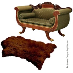 Plush Faux Fur Area Rug - Shaggy Icelandic Sheepskin Throw, Usa Made - thumbnail 3