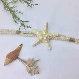 Beach Style Starfish Curtain Tieback Rustic Coastal Decor - thumbnail 4