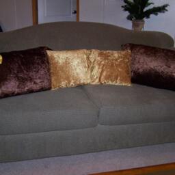 Royal Chocolate Golden Pillow Sham Set - thumbnail 3