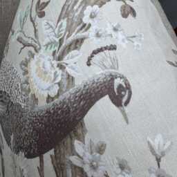 Handmade Laura Ashley Natural Truffle Square Belvedere Cushion Cover/Pillow 26 - thumbnail 2