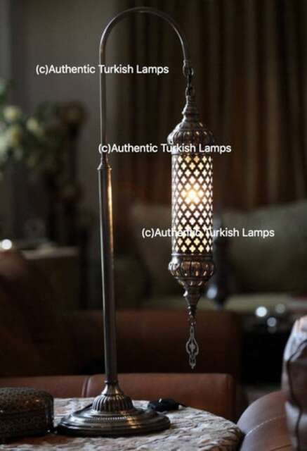 Turkish Desk Lamp, Desk Light, Table Lamp, Moroccan Style Lamp, Night Lamp, Standing Light, Office Desk Lamp, Moroccan Lamp, Floor Lamp - image 1