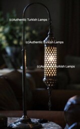 Turkish Desk Lamp, Desk Light, Table Lamp, Moroccan Style Lamp, Night Lamp, Standing Light, Office Desk Lamp, Moroccan Lamp, Floor Lamp - thumbnail 2