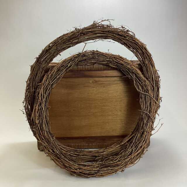 30cm, 35cm, 40cm Grapevine Natural Wreath. Craft Lovers, Home Decor, Door Wreath, Christmas Decoration - image 1