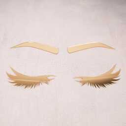 Acrylic Beauty Salon Wall Decoration, Decor, Studio Art Lash Tech, Beautician Brow Technician, Business Signage - thumbnail 1