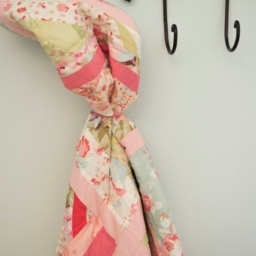 One Of A Kind Quilt, Barn Doors, Crib, Baby, Blanket - thumbnail 4