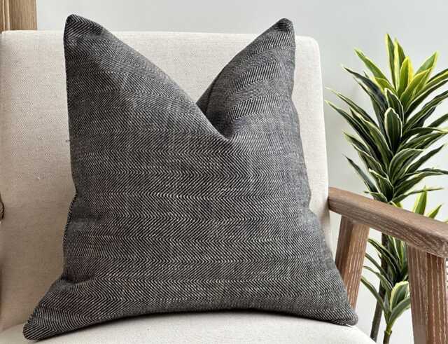 Luxury Black Arrow Cushion/Pillow Cover - Modern Accent Throw Pillow Home Decor More Size & Trims Black Arrow - image 1