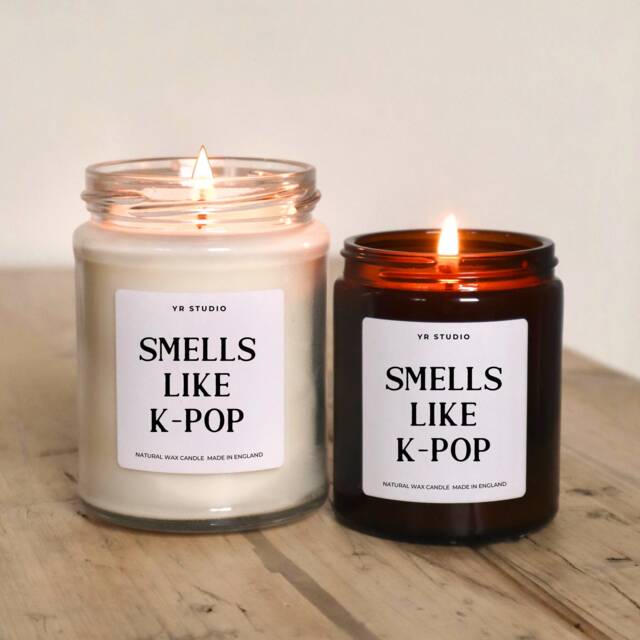 K-Pop Gift Candle, Korean Pop, Kpop Birthday For Her, Best Friend, Daughter, Son, Girlfriend, Boyfriend, Scented Candle - image 1