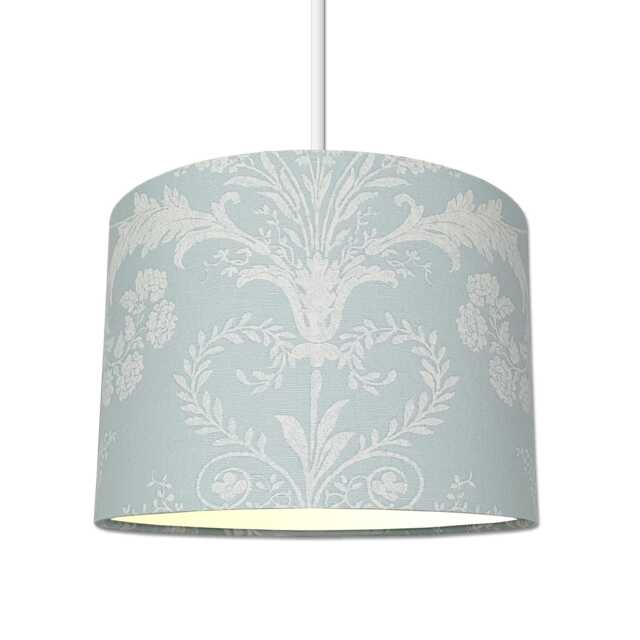Lampshades in Laura Ashley Josette Duck Egg Fabric Various Sizes Handmade Free Delivery - image 1